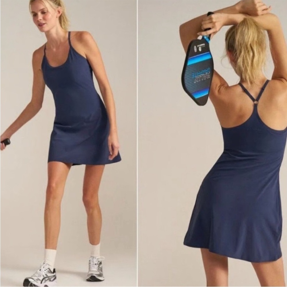 Outdoor Voices Dark Blue Mini Dress